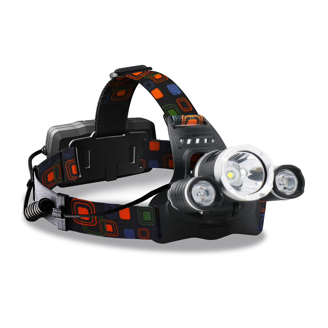 LED Headlamp USB Rechargeable Head Torch-1831593046609891328