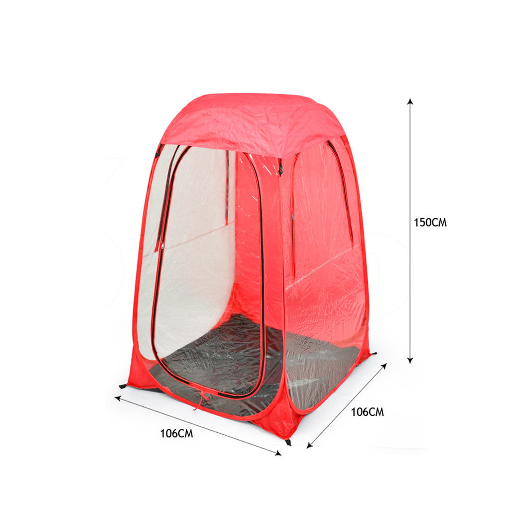 Mountview Pop Up Tent Camping Outdoor Red-1831592923037306882