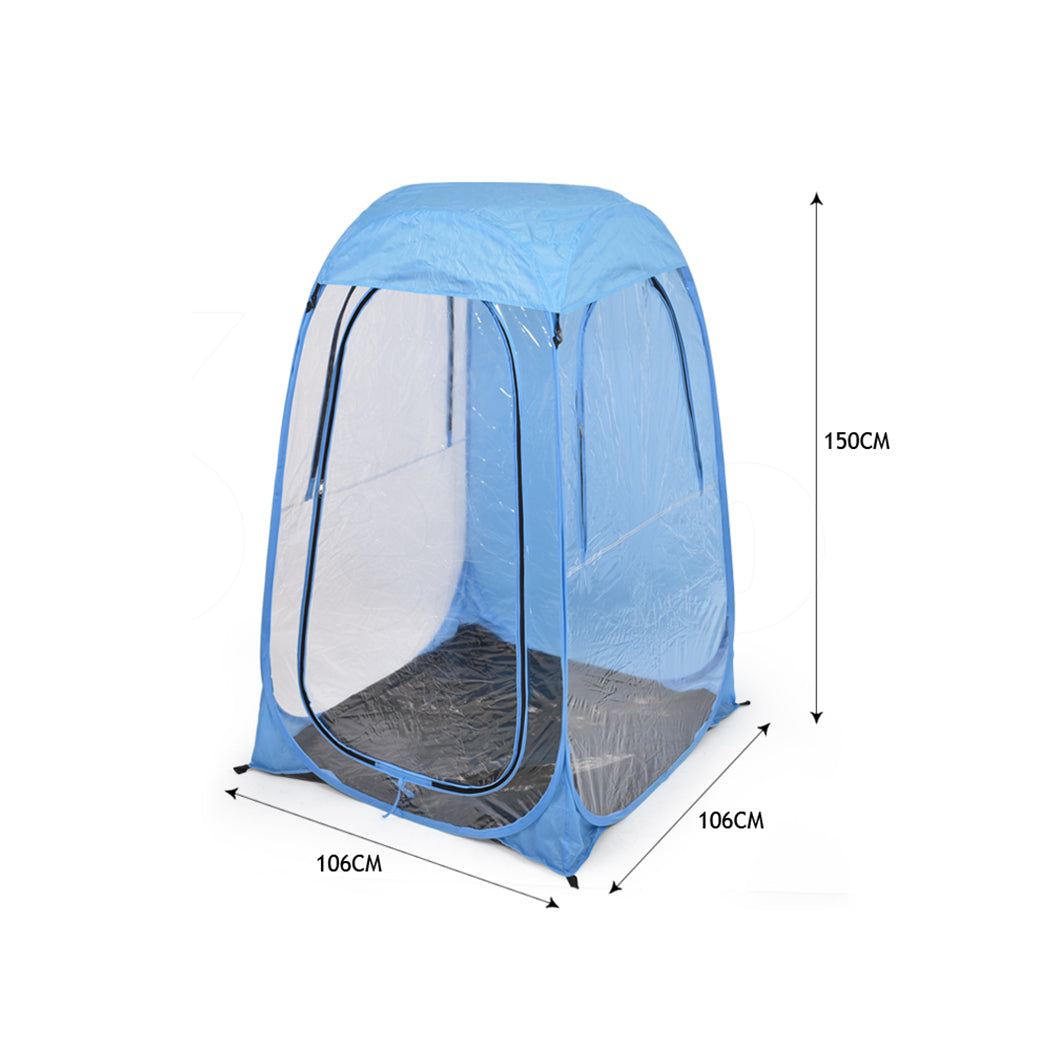 Mountview Pop Up Tent Camping Weather Blue-1831592922894700546