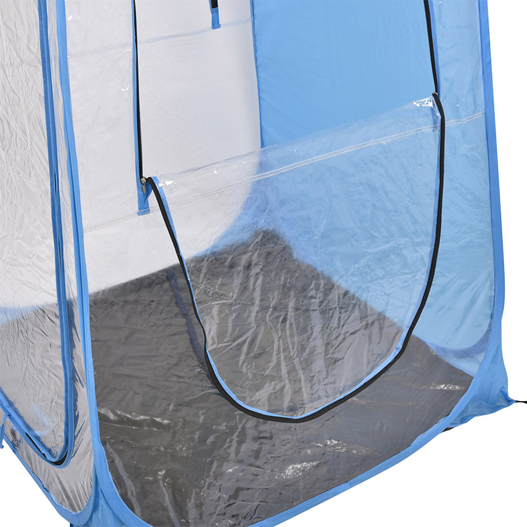 Mountview Pop Up Tent Camping Weather Blue-1831592922894700547