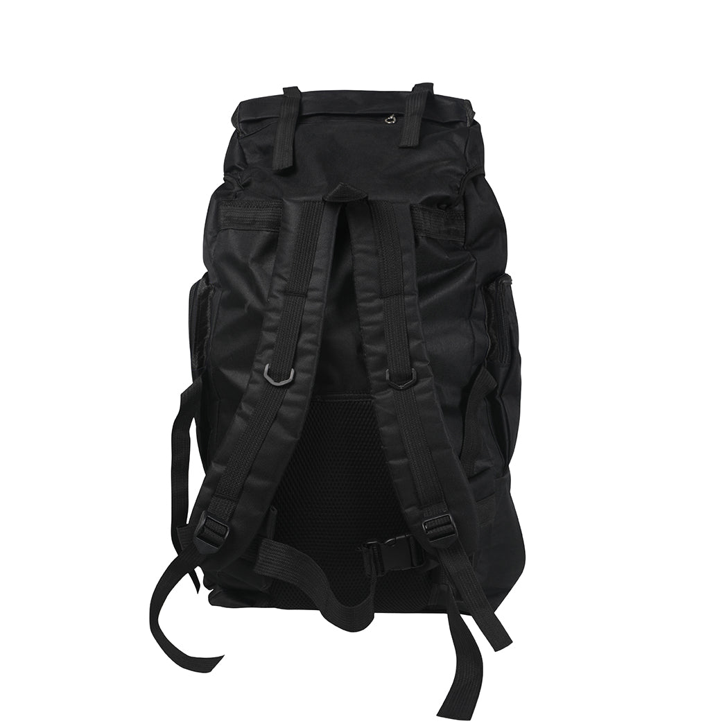 Military Backpack Tactical Hiking Camping Black-1831592941420941318