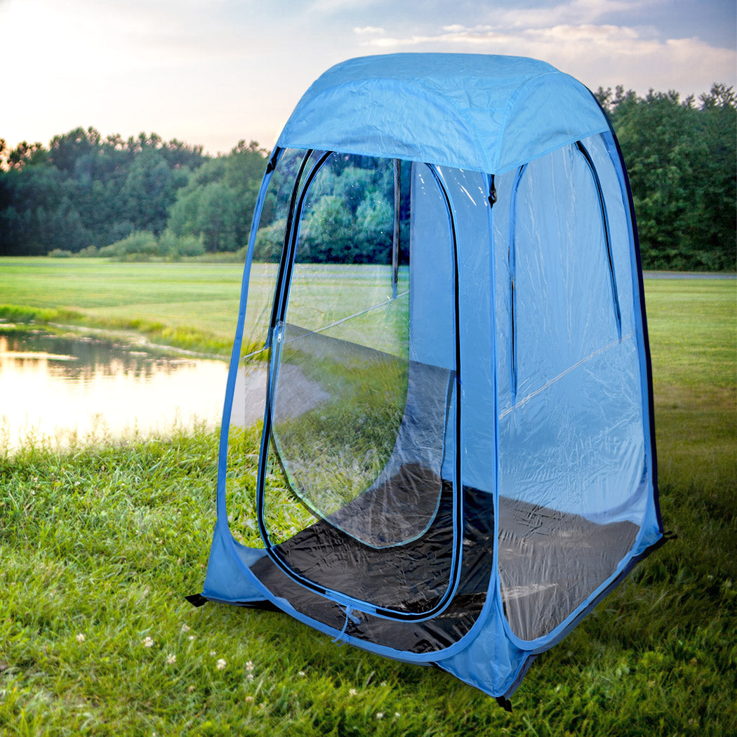 Mountview Pop Up Tent Camping Weather Blue-1831592922894700551