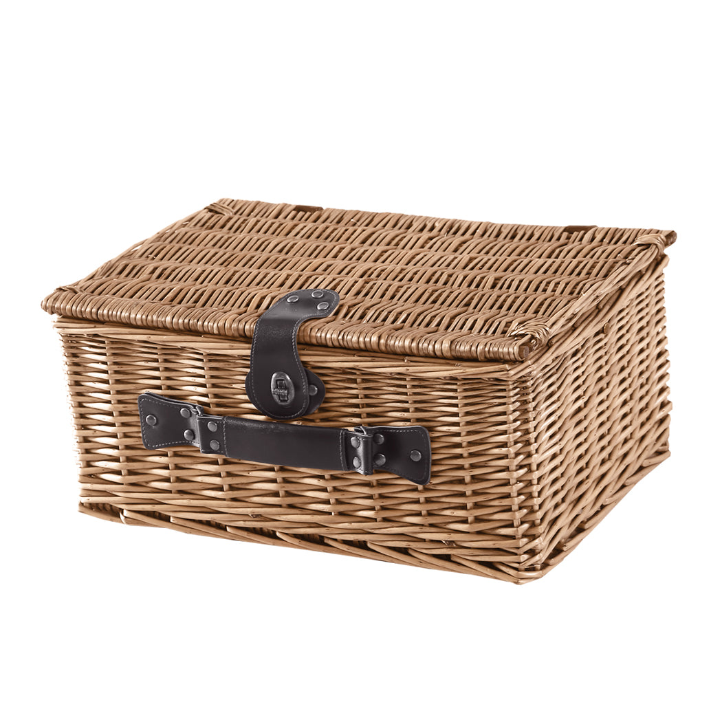 4 Person Picnic Basket Baskets Set Outdoor-1831592764744273923