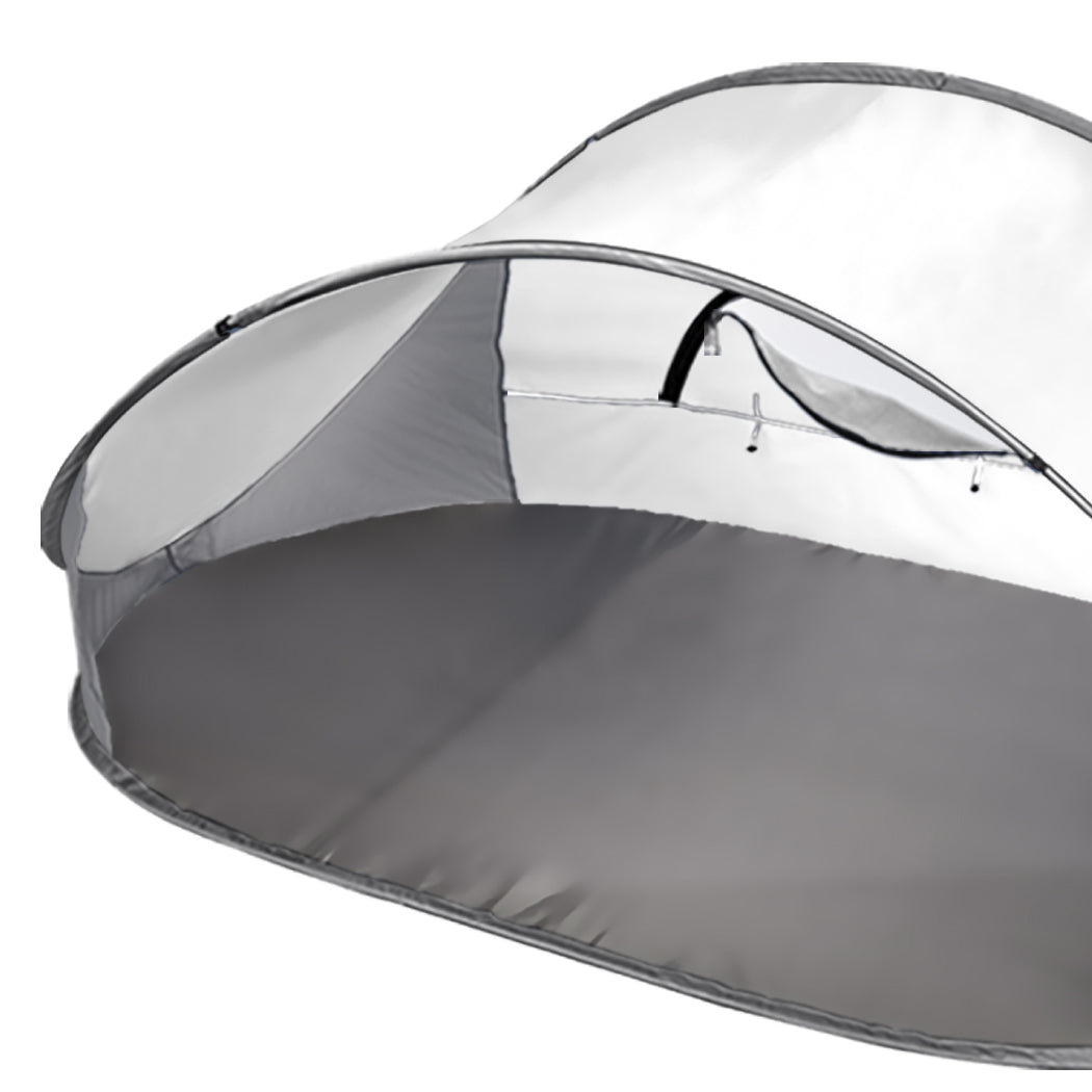 Mountview Pop Up Tent Camping Beach Grey-1831592977181577219