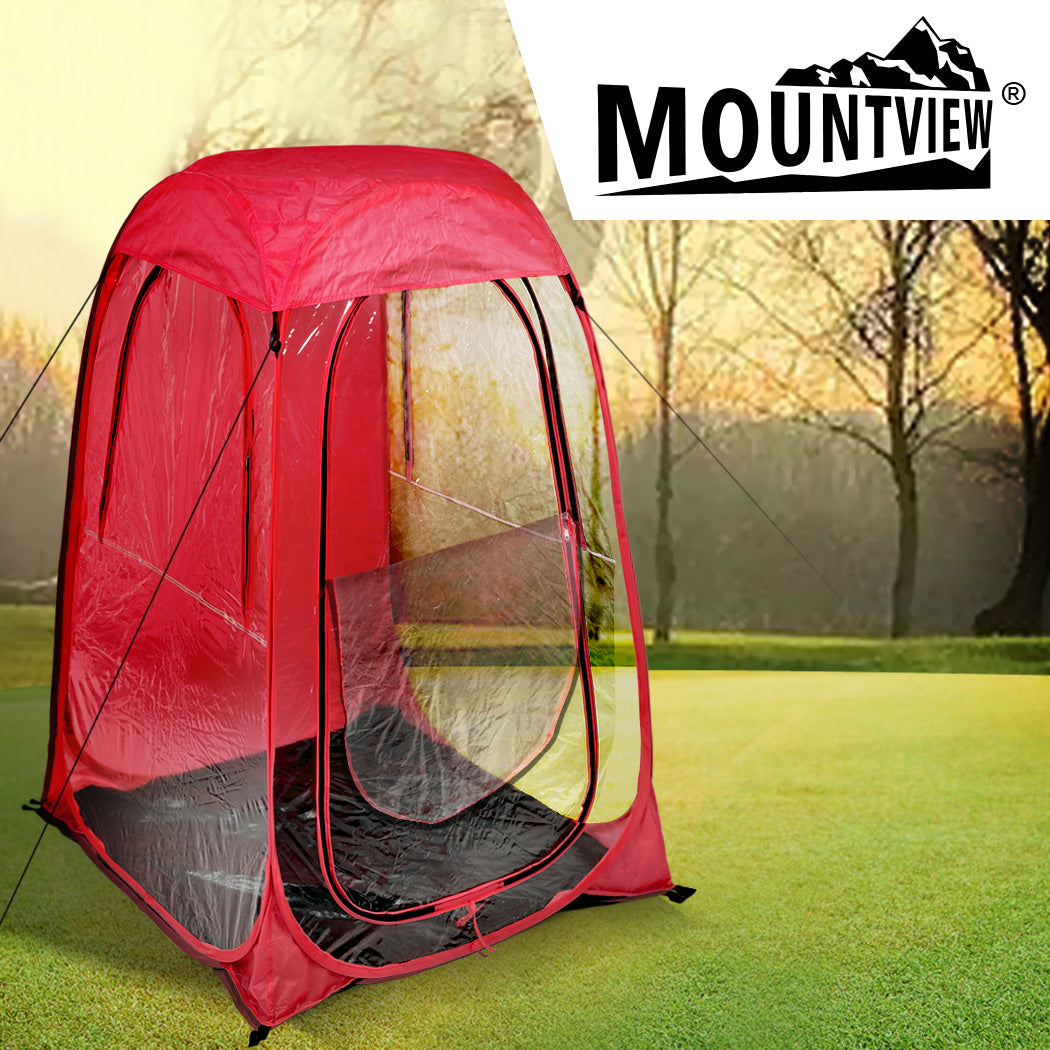 Mountview Pop Up Tent Camping Outdoor Red-1831592923037306886