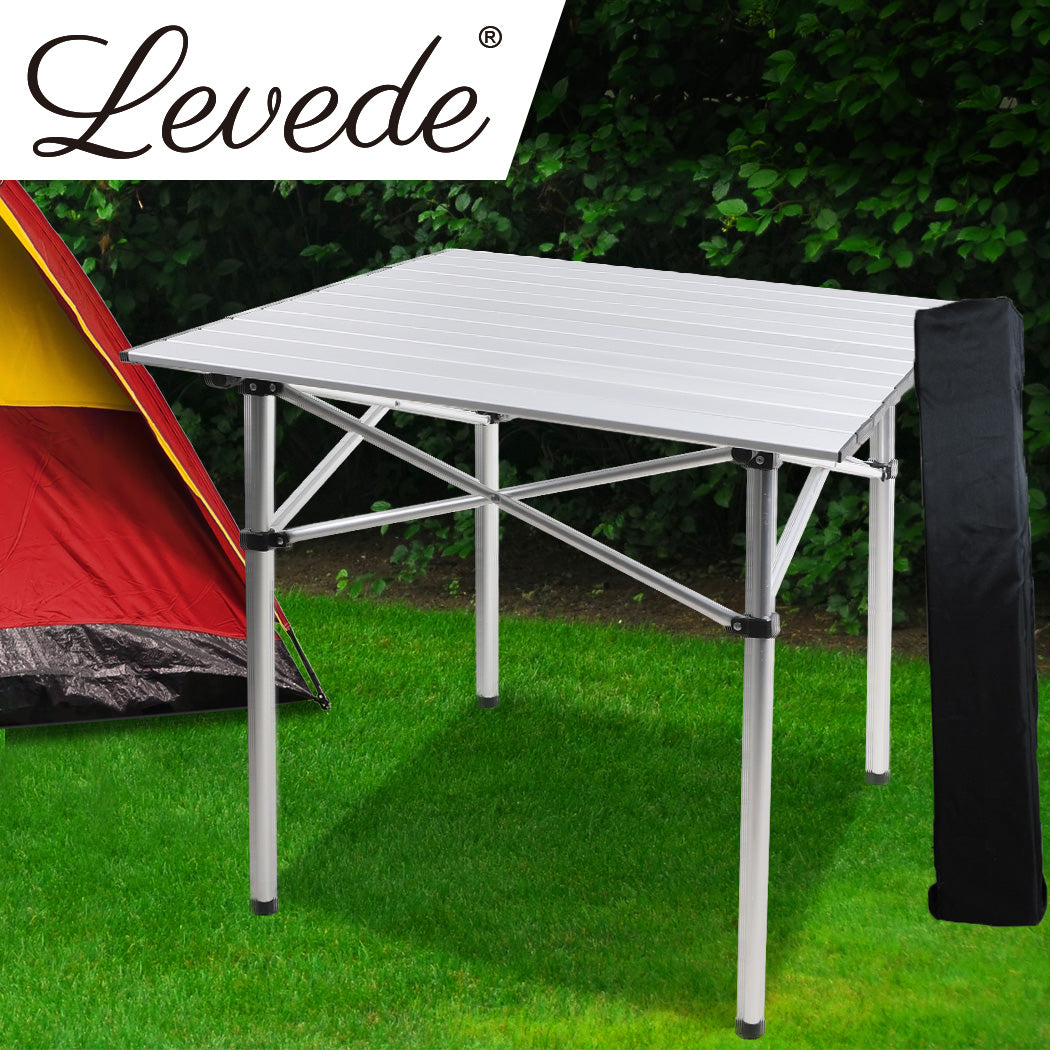 Levede Roll Up Camping Table Folding-1831592854665957382