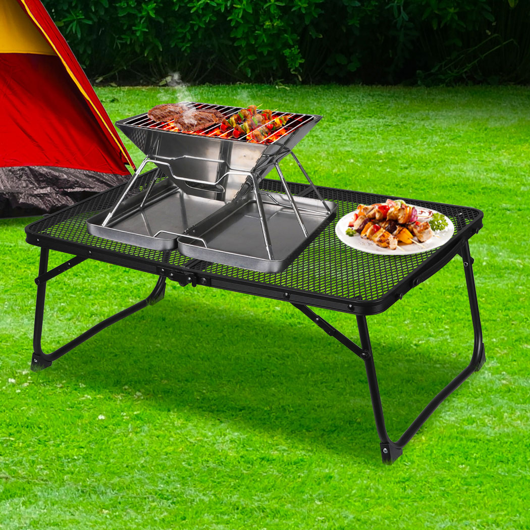 Levede Grill Table BBQ Camping Tables Small-1831592896550277126