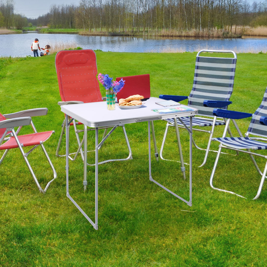 Levede Folding Camping Table Aluminium-1831592914841636871