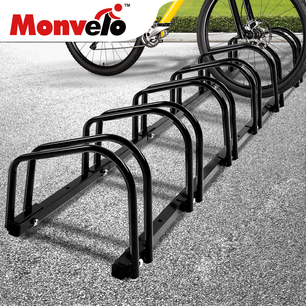 6 Bikes Stand Bicycle Bike Rack Floor-1831592725338787846