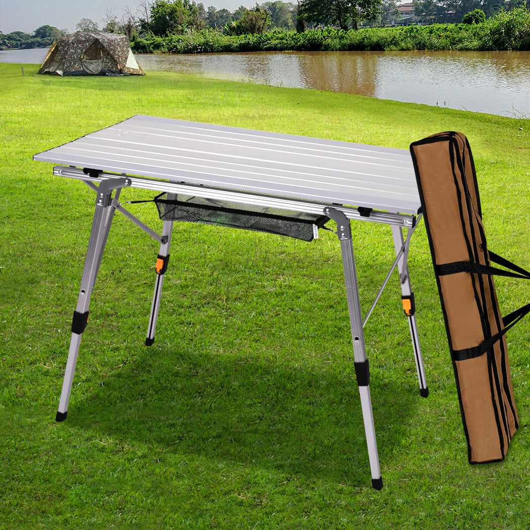 Levede Camping Table Roll Up Folding-1831592687669743623