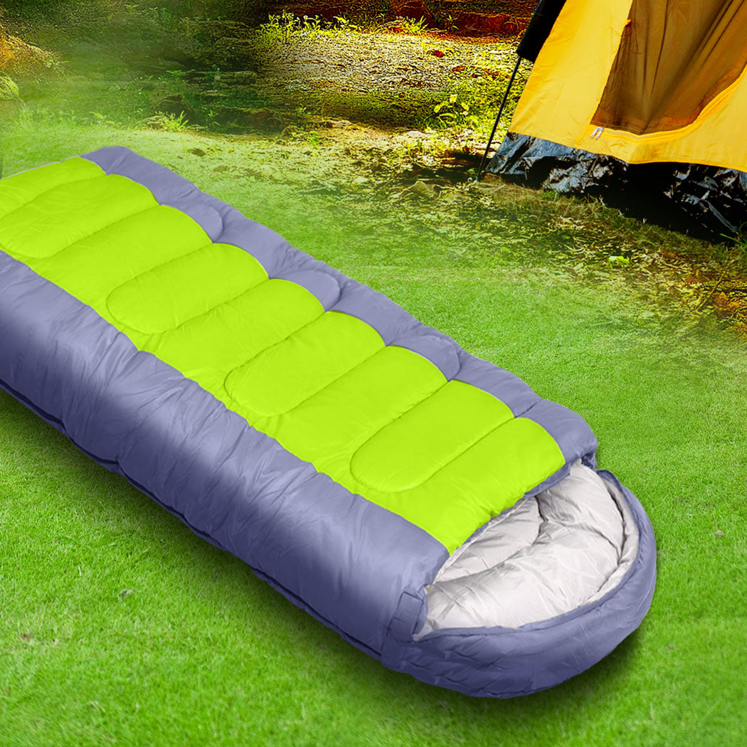 Mountview Sleeping Bag Outdoor Camping Grey-1831592873812955143