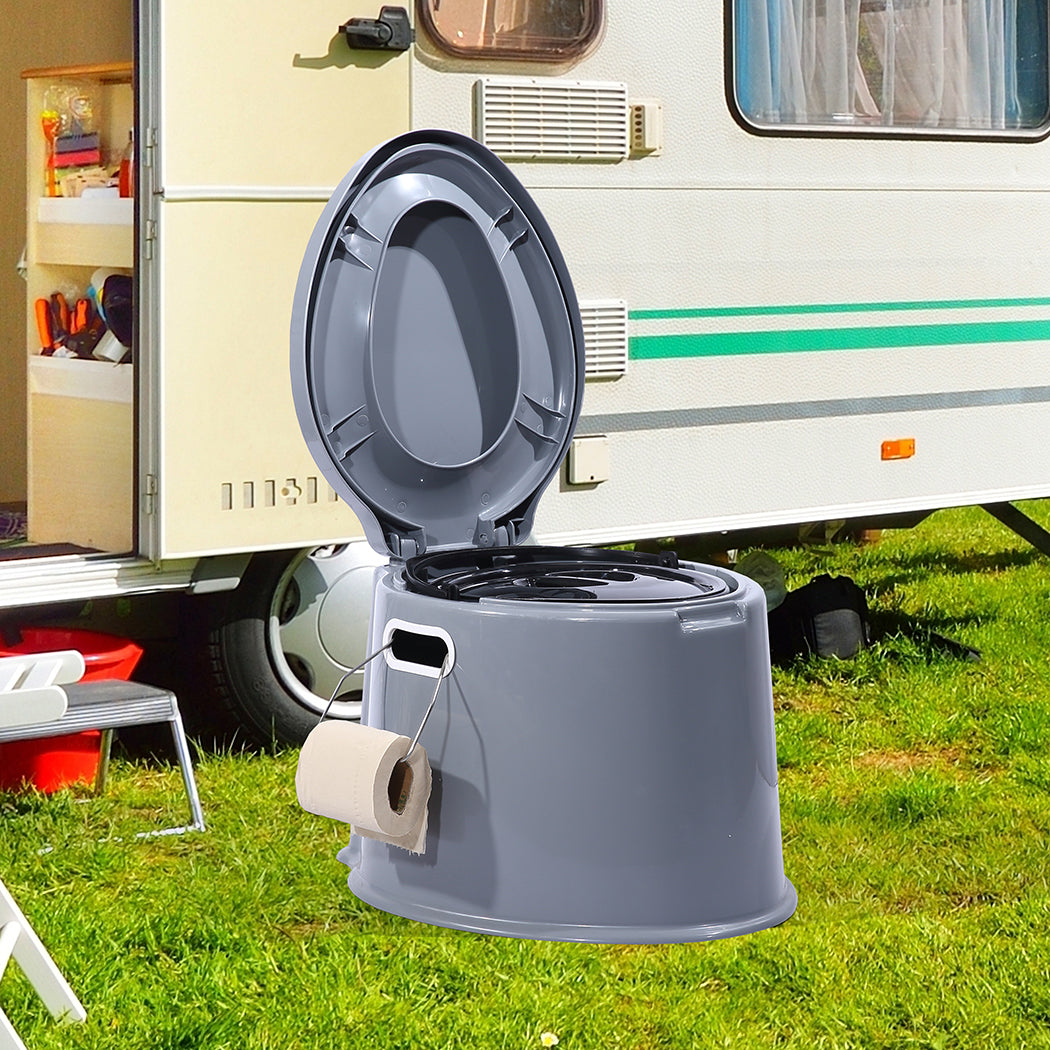 6L Camping Toilet Outdoor Portable Potty-1831592837158932487