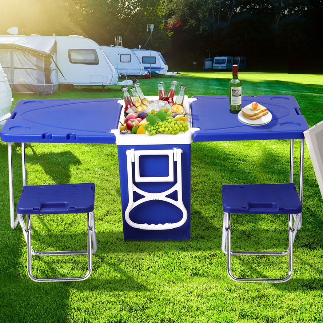 Levede Cooler Box Camping Table Chair-1831592564877299719