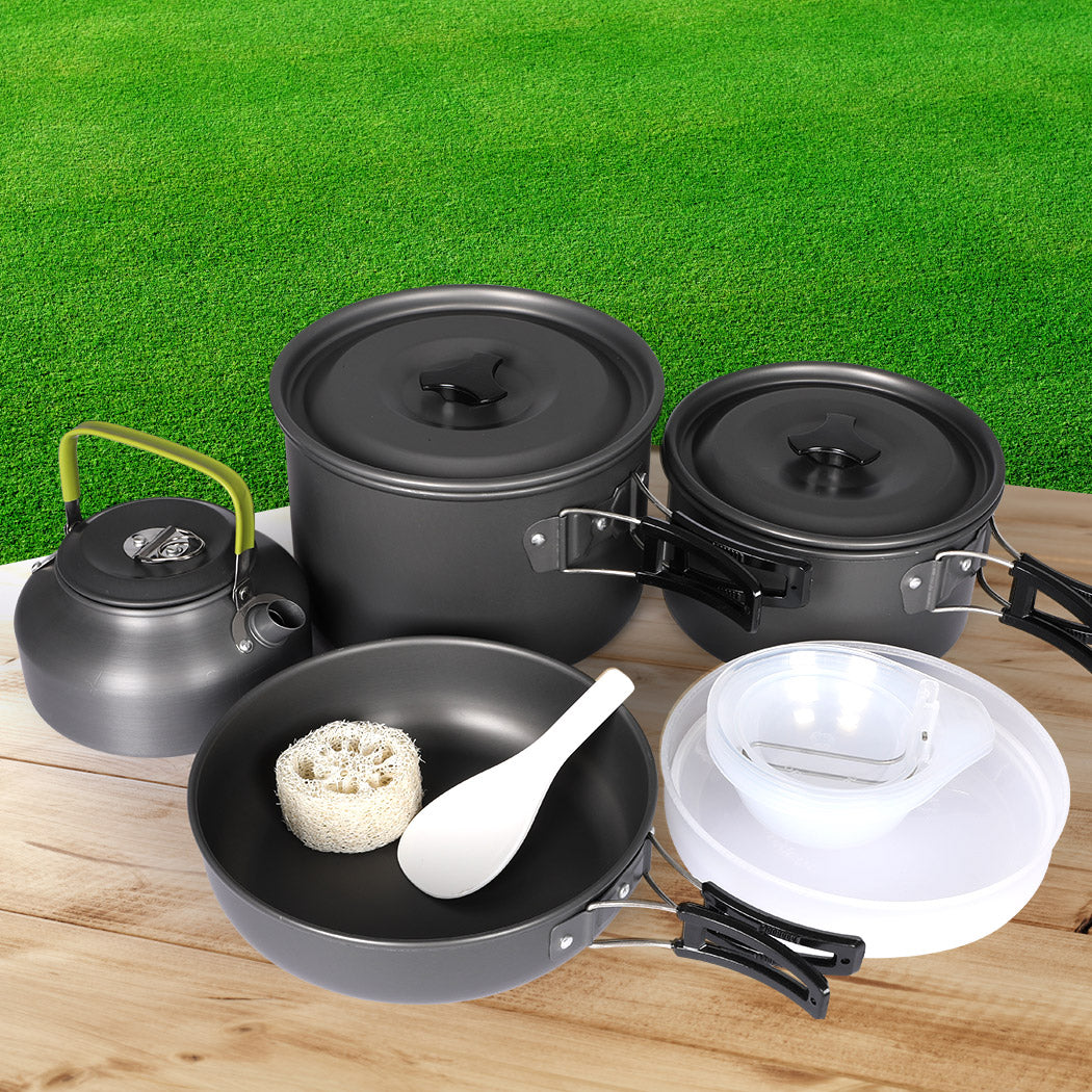 Toque 16Pcs Camping Cookware Set Outdoor-1831592857597775879