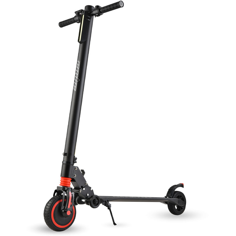 ALPHA Carbon Gen III 250W 10Ah Electric Scooter w Suspension, for Adults or Teens, Black/Red