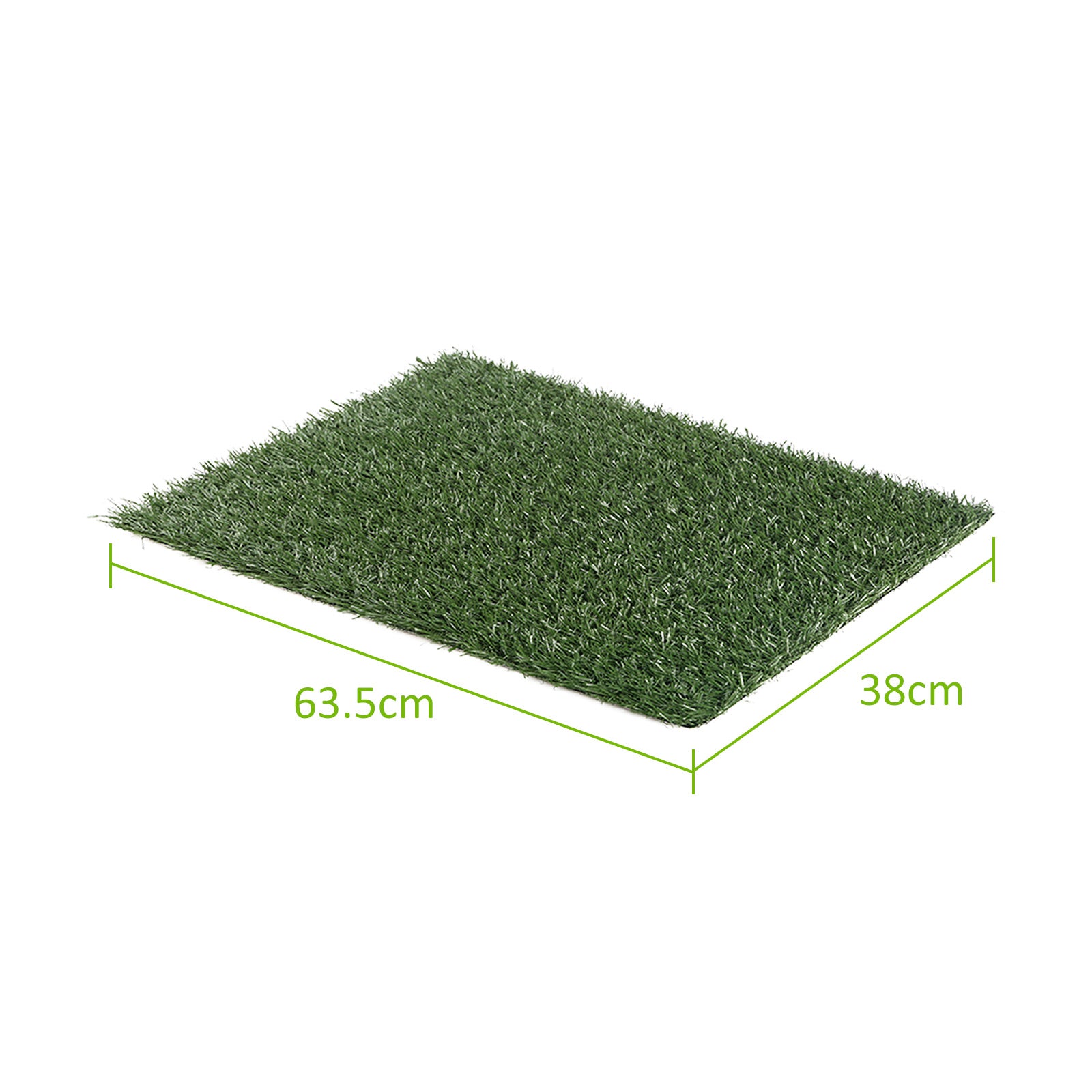 1 x Grass Mat 63.5cm x 38cm for Pet Dog Potty Tray Training Toilet