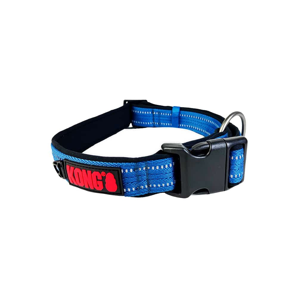 KONG Nylon Blue Collars Medium