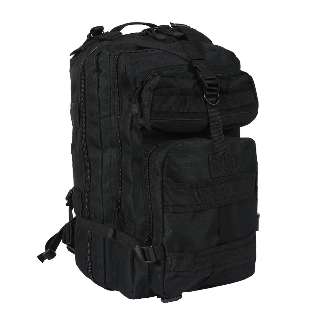 Slimbridge 40L Military Tactical Backpack Black-1831592942003949568