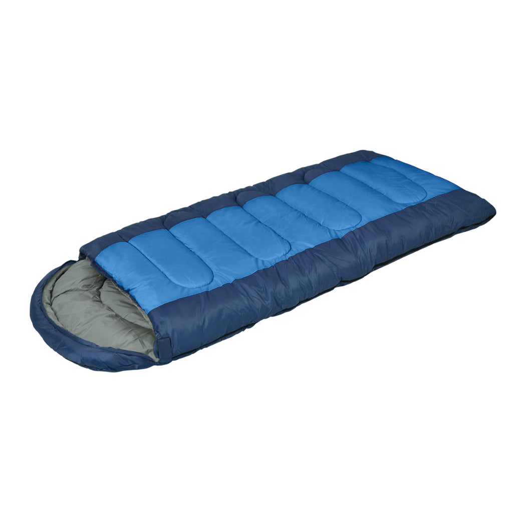 Mountview Sleeping Bag Outdoor Camping Blue-1831592873531936768