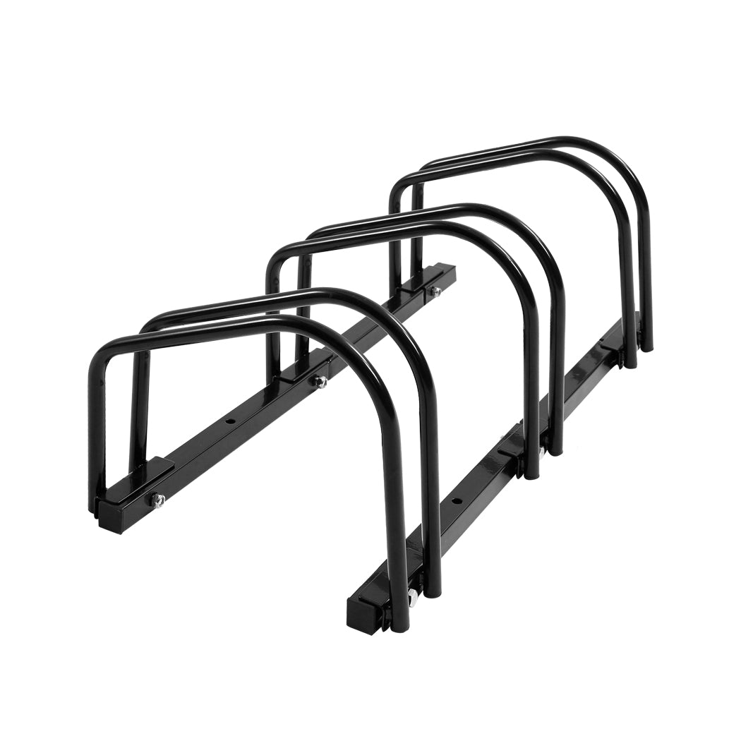 3 Bike Floor Parking Rack Bikes Stand-1831592899154939904