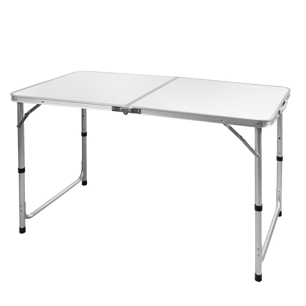 Levede Folding Camping Table Aluminium Silver-1831592864241553408