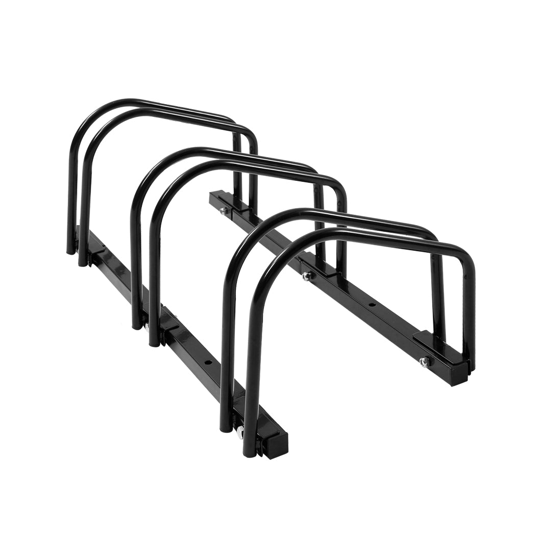 3 Bike Floor Parking Rack Bikes Stand-1831592899154939905