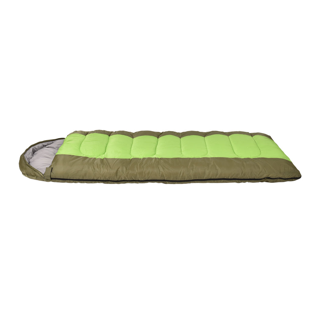 Mountview Sleeping Bag Outdoor Camping Green-1831592873674543105