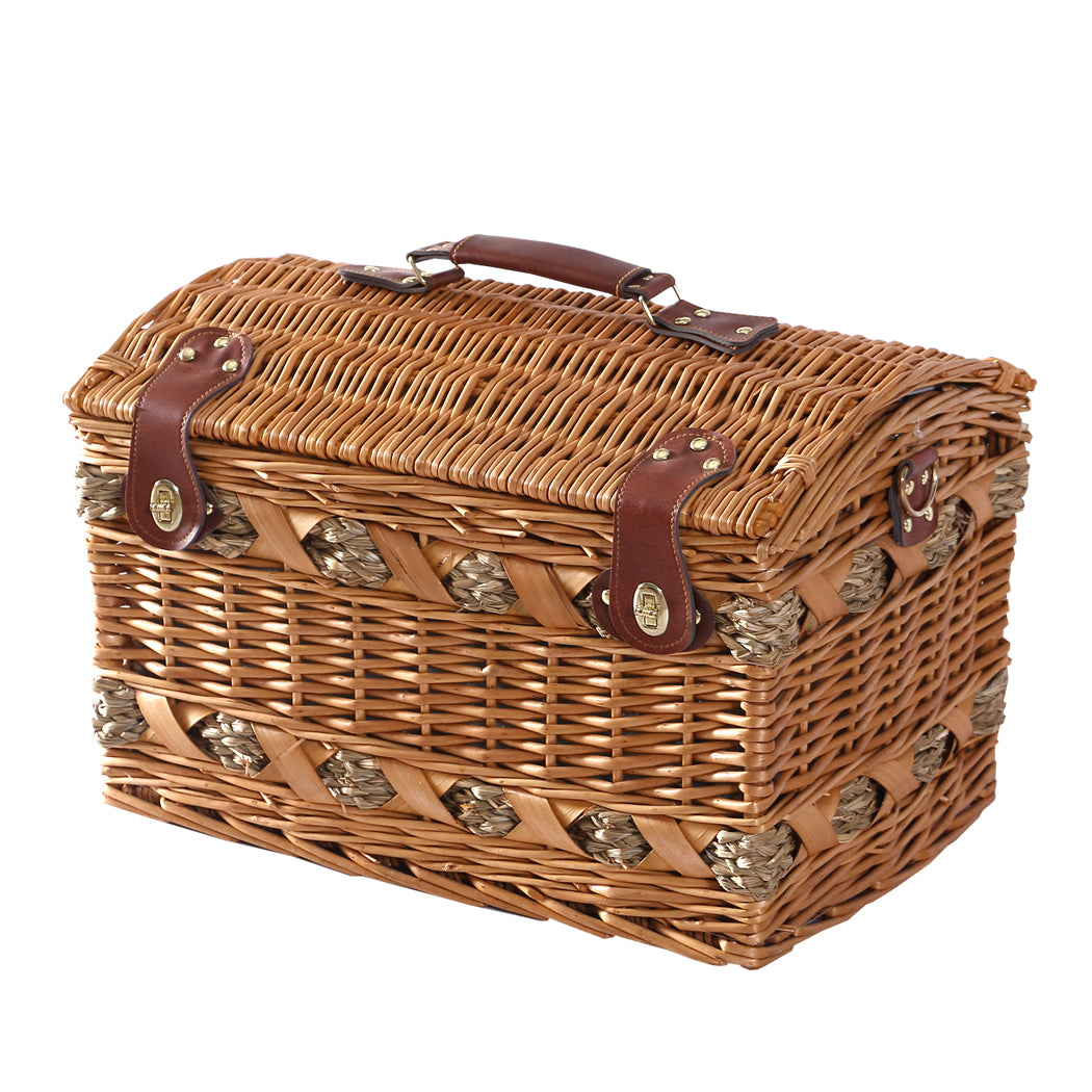 4 Person Picnic Basket Baskets Set Outdoor-1831592669130919937