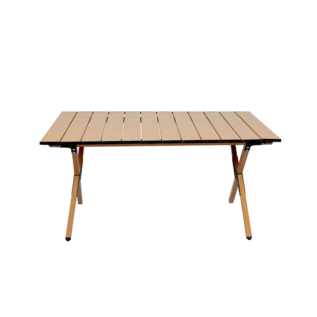 Levede Folding Camping Table Portable Oak-1831592779910877185