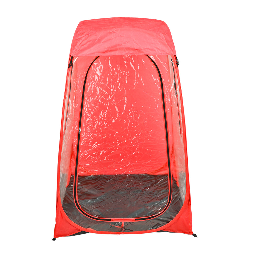 2x Mountview Pop Up Tent Camping Weather Red-1831592735170236417