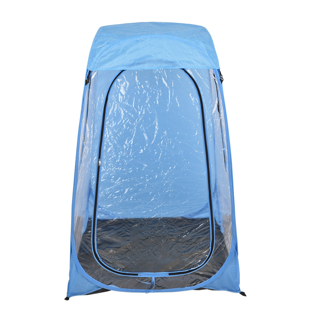 2x Mountview Pop Up Tent Camping Weather Blue-1831592735036018689