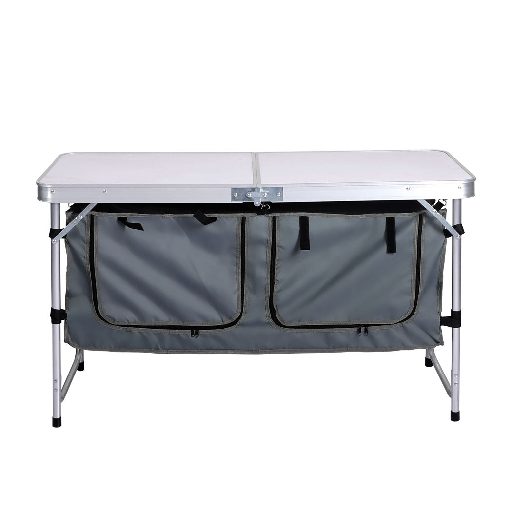 Levede Folding Camping Table Aluminium-1831592713376632833