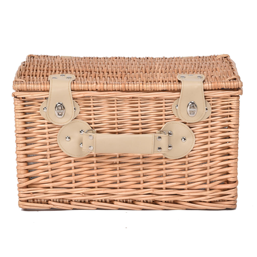 4 Person Picnic Basket Baskets Set Outdoor-1831592732544602113