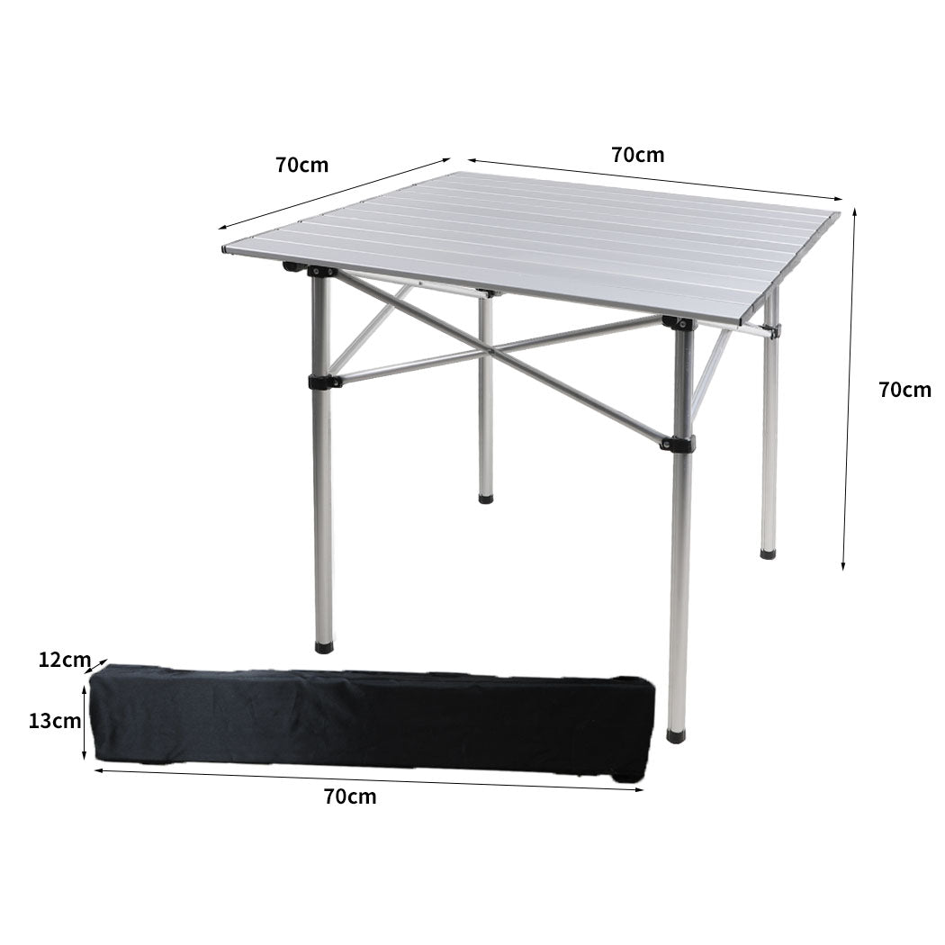 Levede Roll Up Camping Table Folding-1831592854665957378