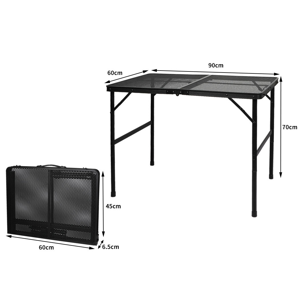 Levede Grill Table BBQ Camping Tables Large-1831592731215007746