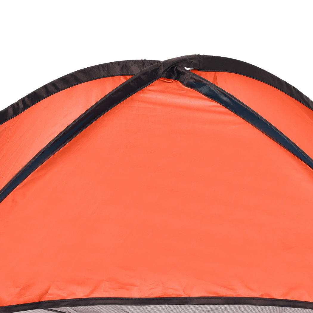 Mountview Pop Up Beach Tent Caming Portable Orange-1831593011792973827