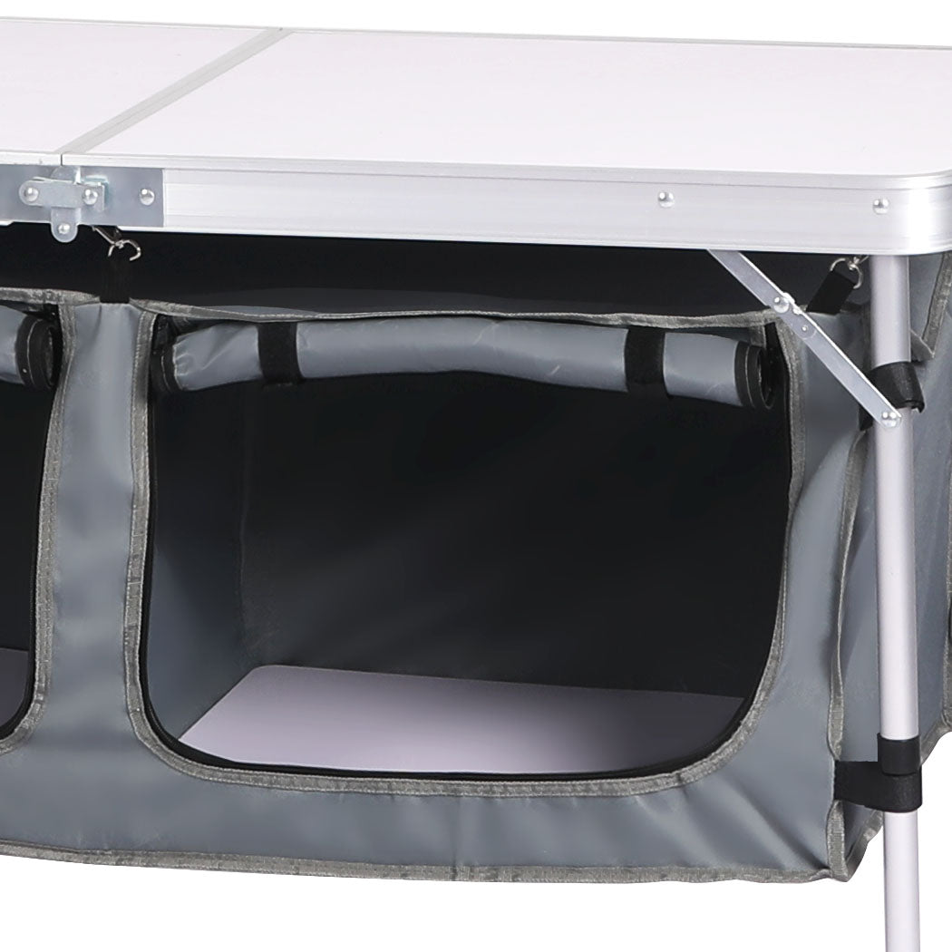 Levede Folding Camping Table Aluminium-1831592713376632836