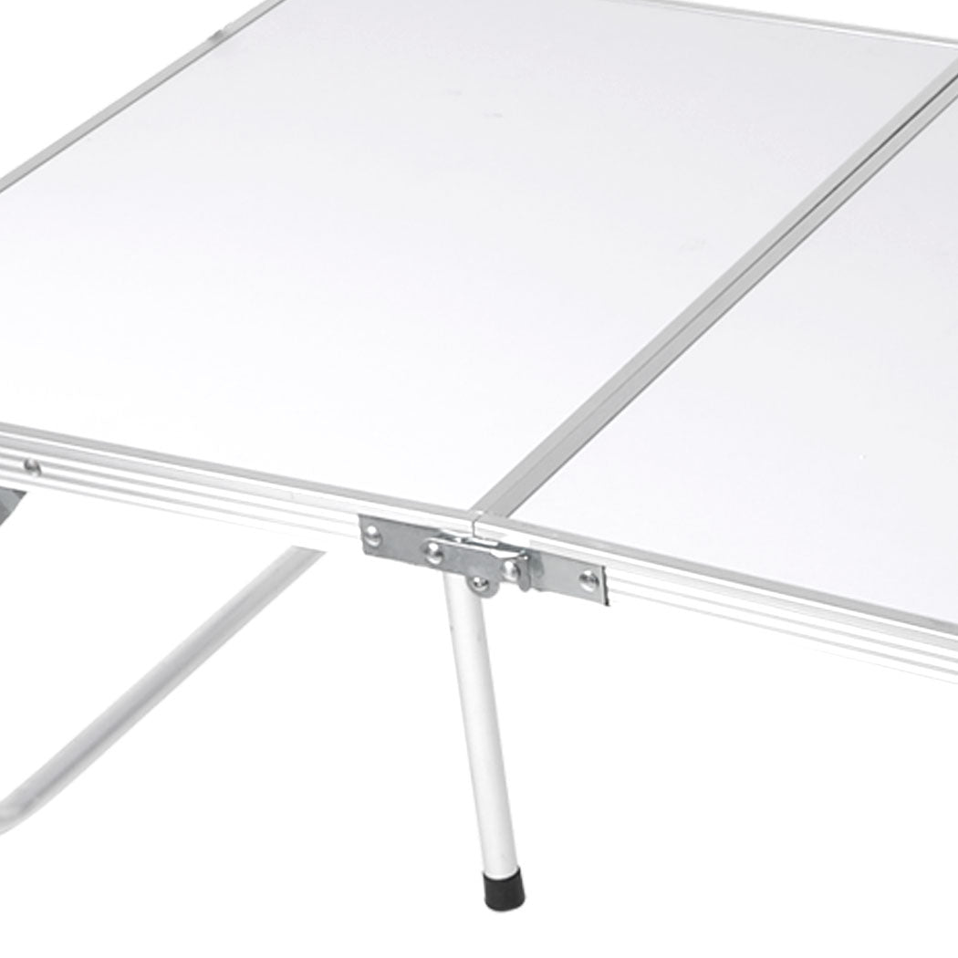 Levede Folding Camping Table Aluminium Silver-1831592864241553413