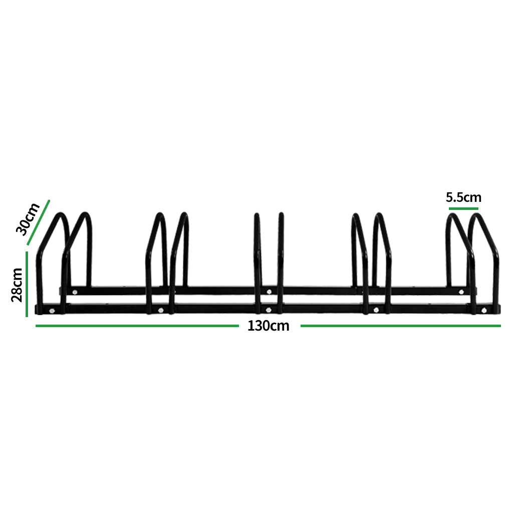 5 Bikes Stand Bicycle Bike Rack Floor-1831592774374395906