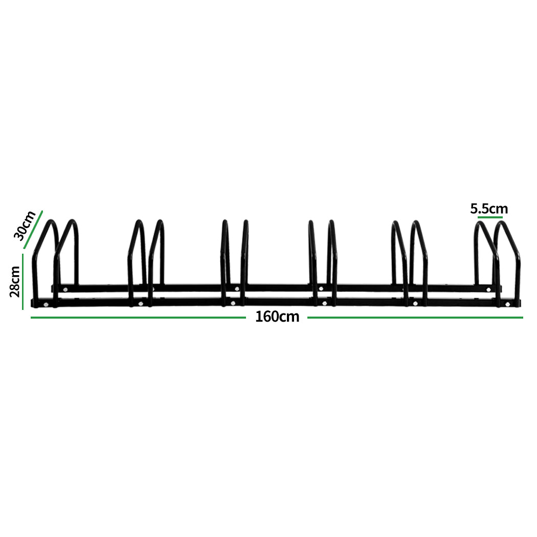 6 Bikes Stand Bicycle Bike Rack Floor-1831592725338787842